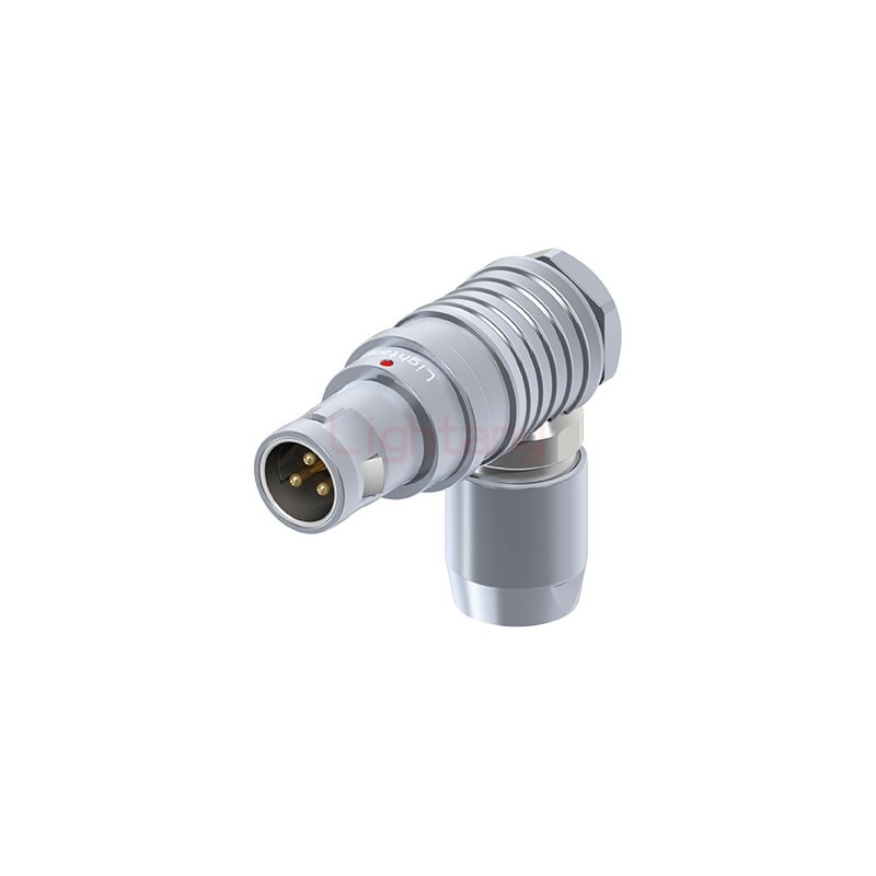 FHG.0B.003.CLAD52推拉自鎖彎式插頭