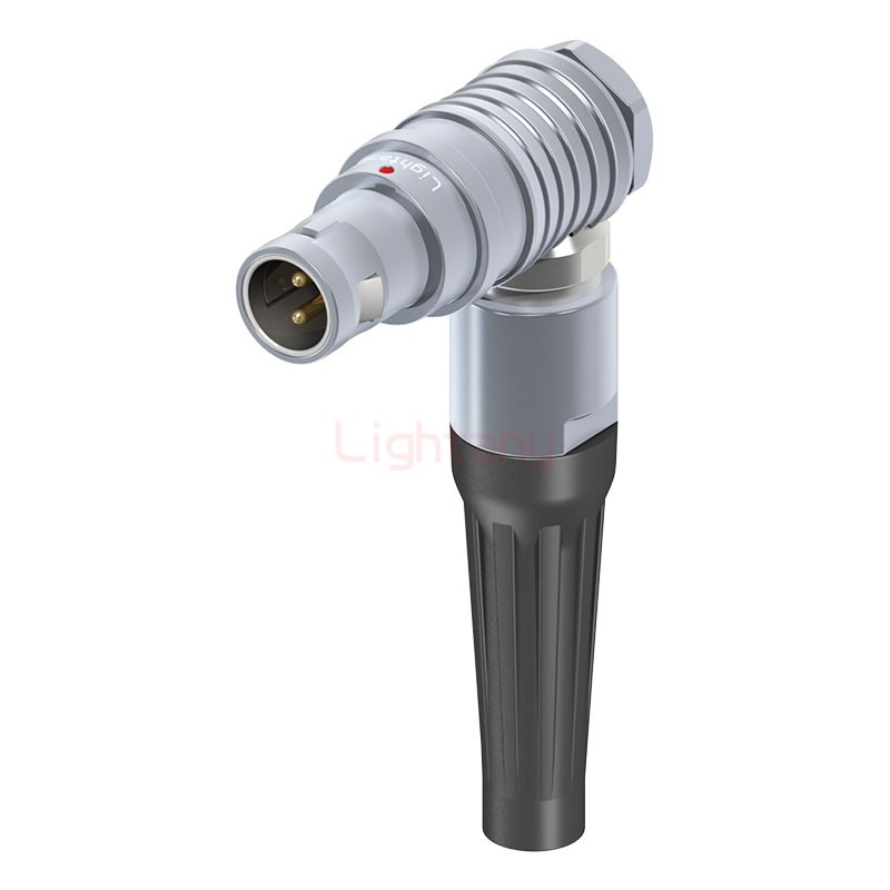 FHG.0B.002.CLAD42Z帶護套彎式插頭