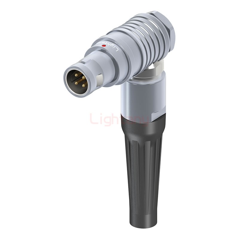 FHG.0B.004.CLAD42Z帶護套彎式插頭