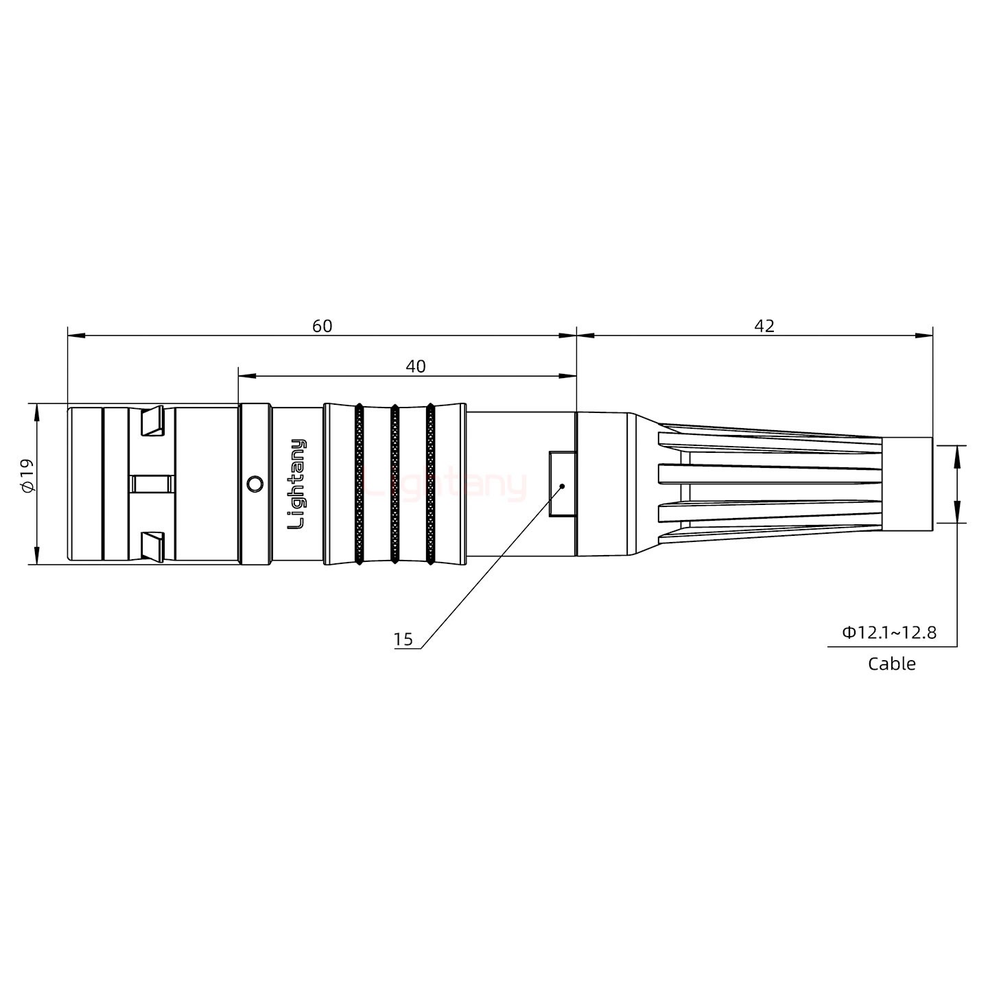 FGG.3K.006.CLAK12Z推拉自鎖帶護套直式插頭